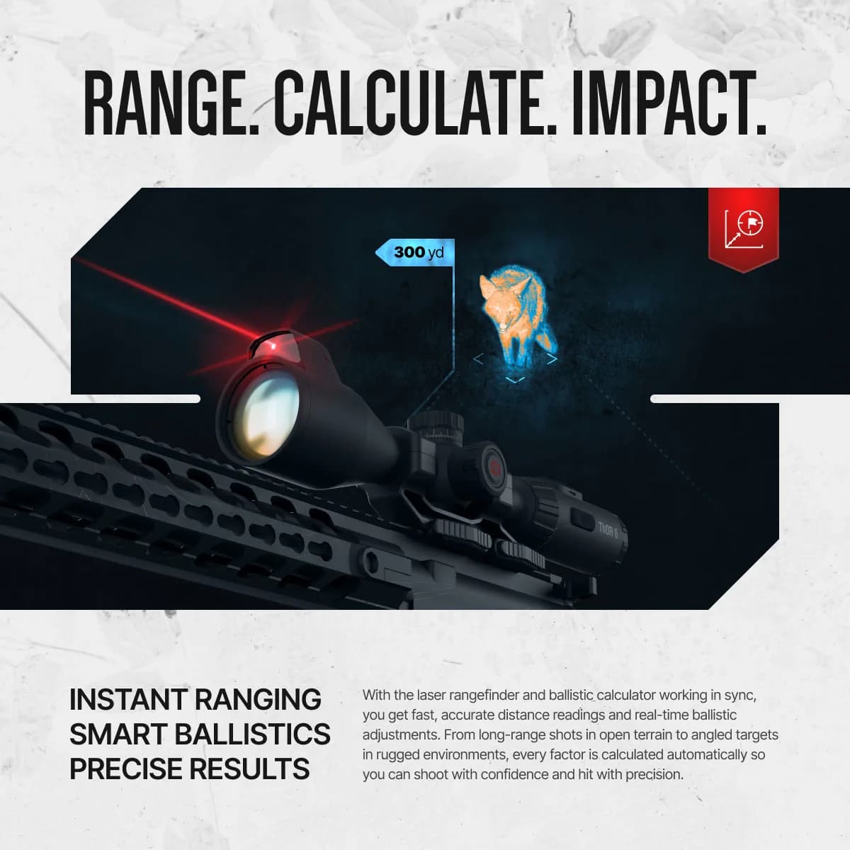 Elite 2.5-20x 384X288 Res Thermal Rifle Scope - photo 8