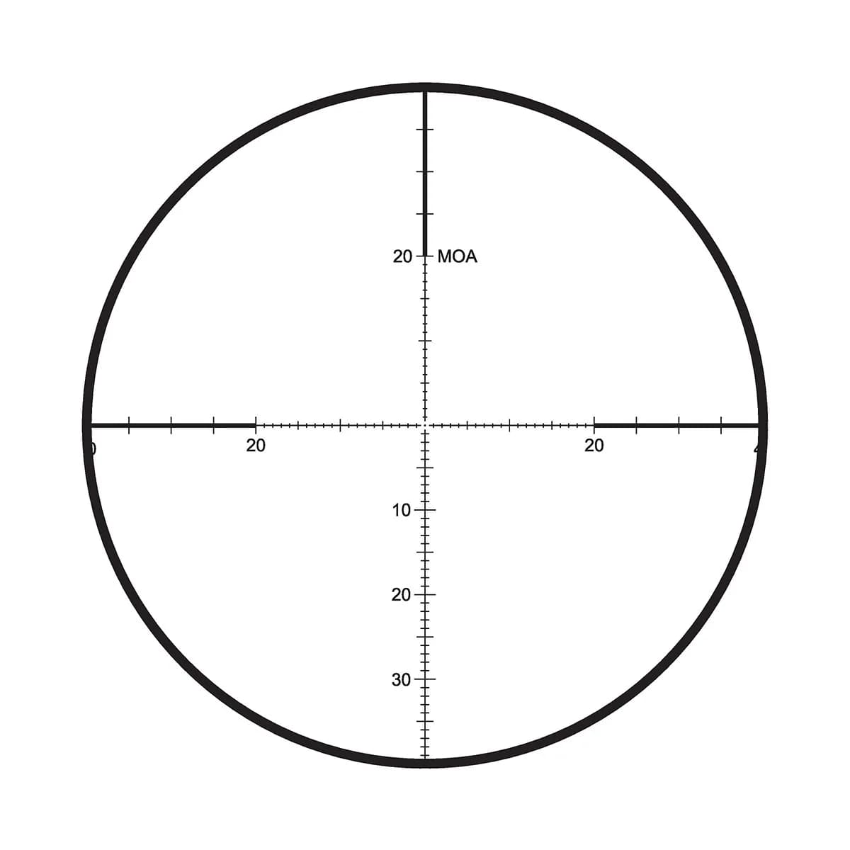 MARK 5HD 2-10x30mm FFP PR-1 MOA Reticle Black - photo 3