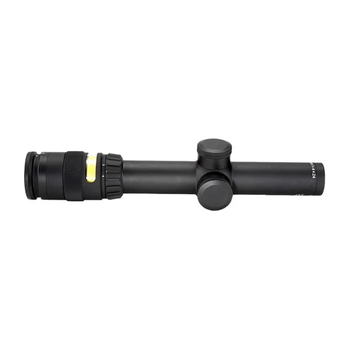 AccuPoint 1-4x24mm SFP Illum Amber Duplex Crosshair