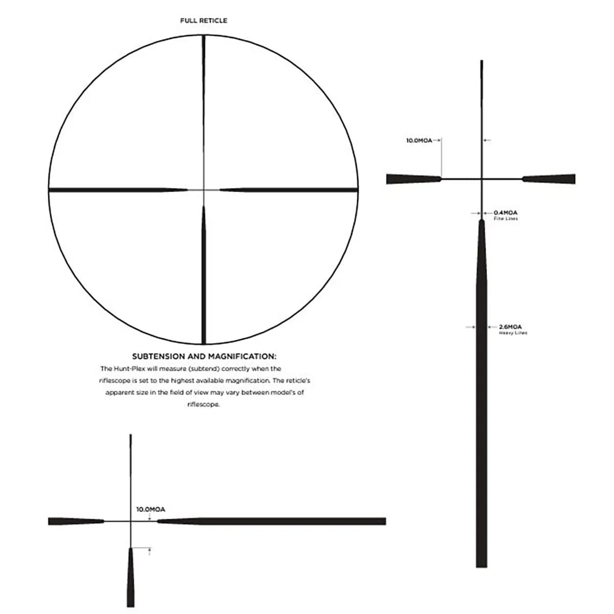 VX-Freedom 4-12x40mm SFP Hunt-Plex Reticle Black - photo 2