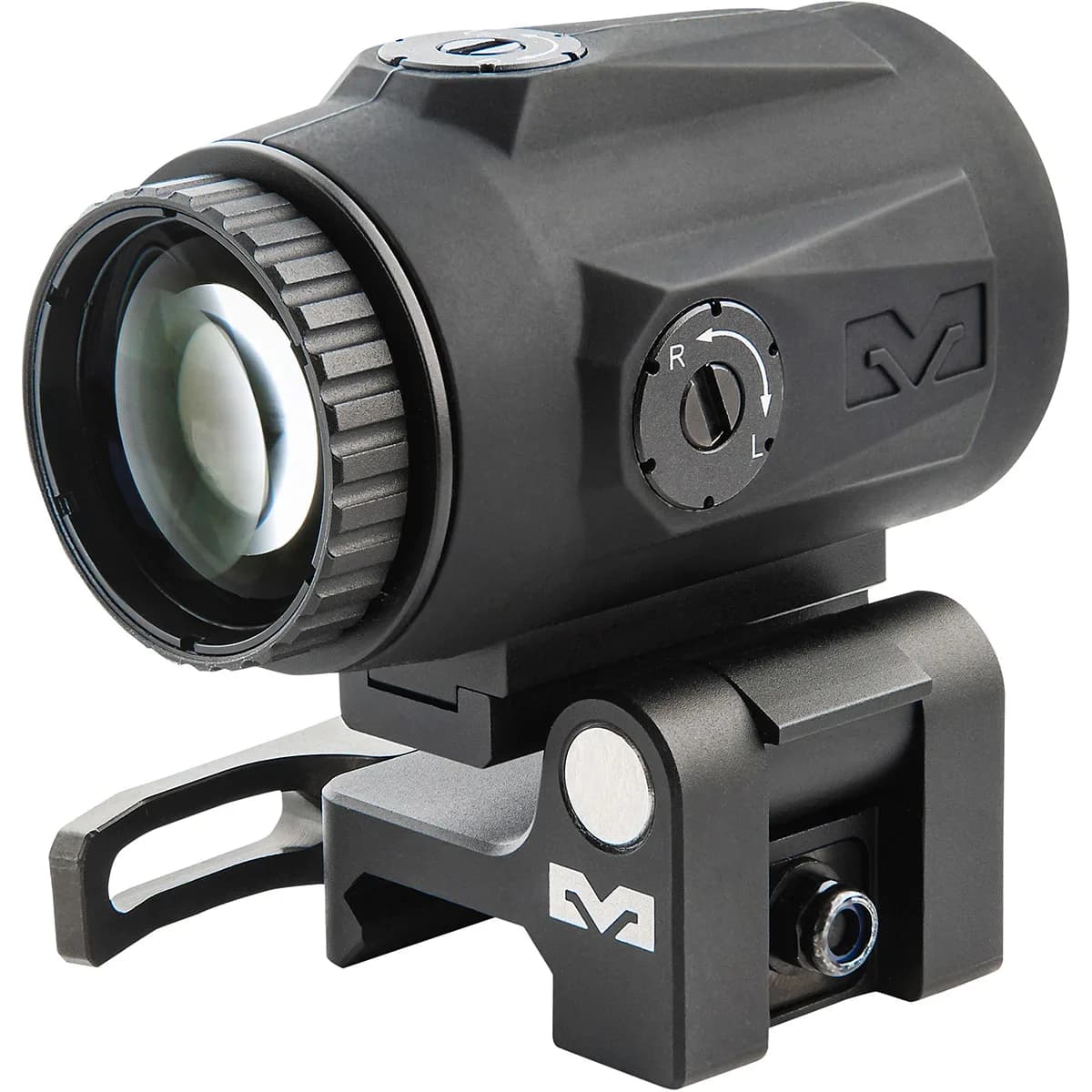 MMX4 4x Micro Magnifier w/Quick Flip Mount Black
