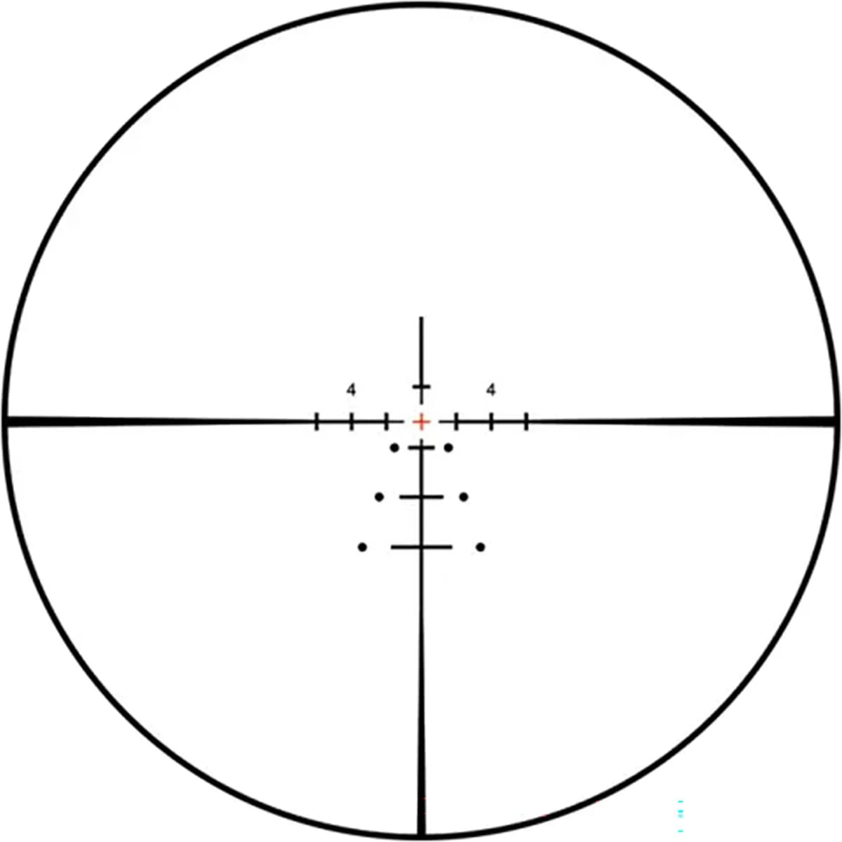 Fullfield 3-12x56mm SFP Ballistic E3 Reticle Black - photo 3