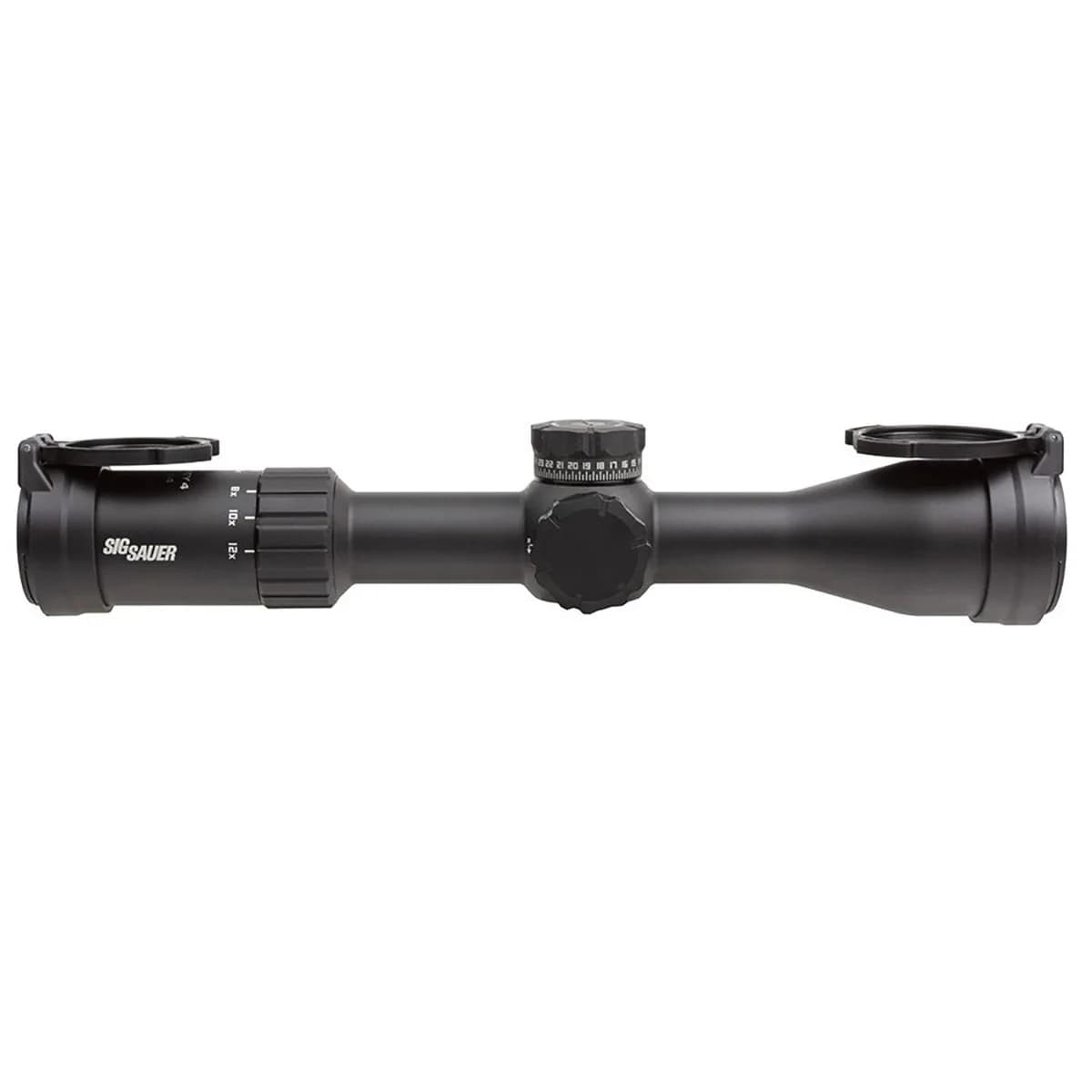 Whiskey4 3-12x44mm SFP Quadplex Reticle Black - photo 3