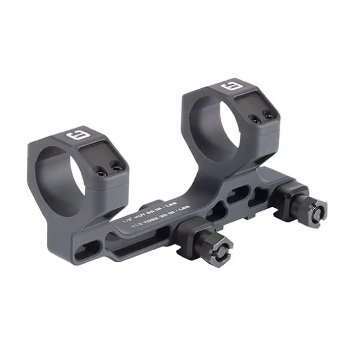 30mm 1.70" 0 MOA Modular Mount, Black