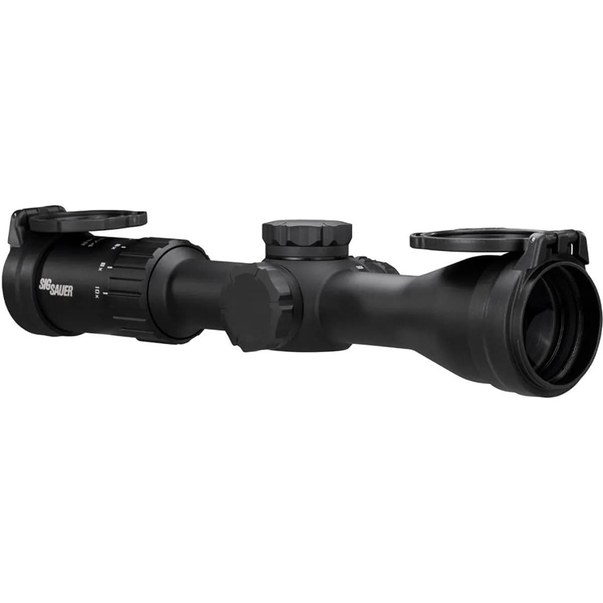 Whiskey4 2.5-10x42mm SFP Quadplex Reticle Black