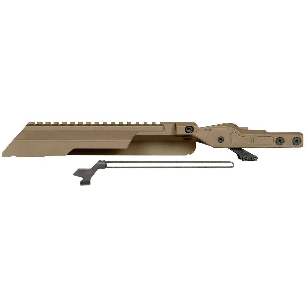 AK Alpha Series Railed Top Cover FDE