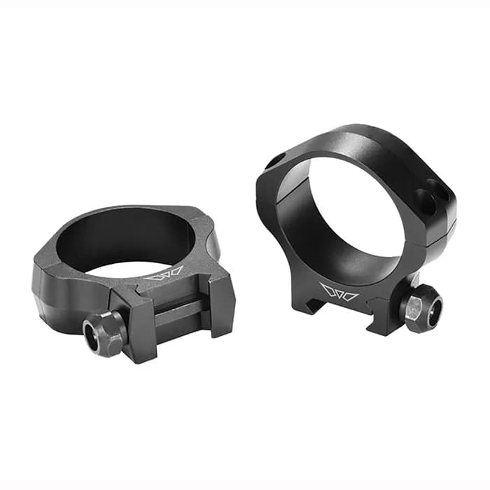 40mm Low (1.24") Rings, Black