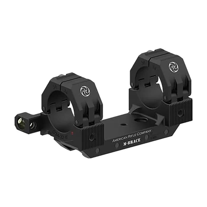 34mm 1.26" 20 MOA Scope Mount Black