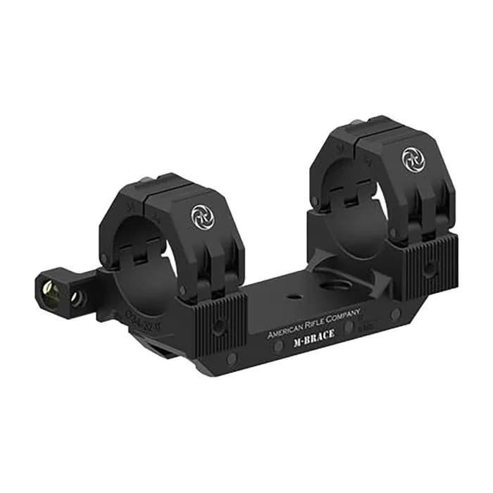 34mm 1.26" 30 MOA Scope Mount Black