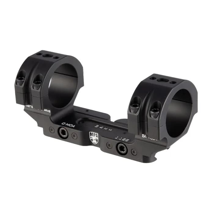 34mm 1.125" 0 MOA Scope Mount