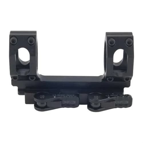 30mm 0 MOA Scope Mount, Black - photo 2