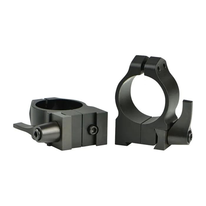 30mm Medium (1.015") QD 19mm Dovetail Rings, Black