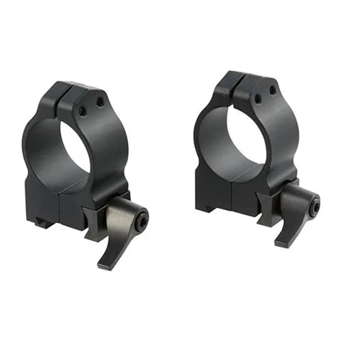 1" Medium (0.925") QD 19mm Dovetail Rings, Black - photo 3
