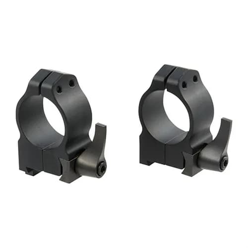 1" Medium (0.925") QD 19mm Dovetail Rings, Black - photo 4