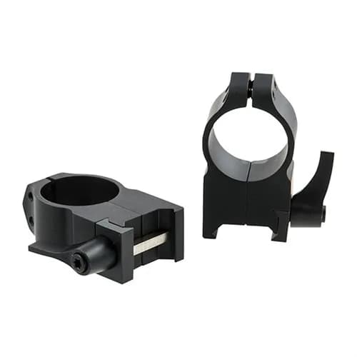 1" Extra High (0.65") QD Rings Black