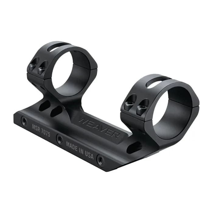 Premium 30mm Fixed MSR Optics Mount Black