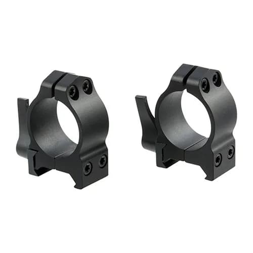 1" Low (0.25") QD Rings Black