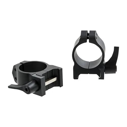 1" Low (0.25") QD Rings Black - photo 2