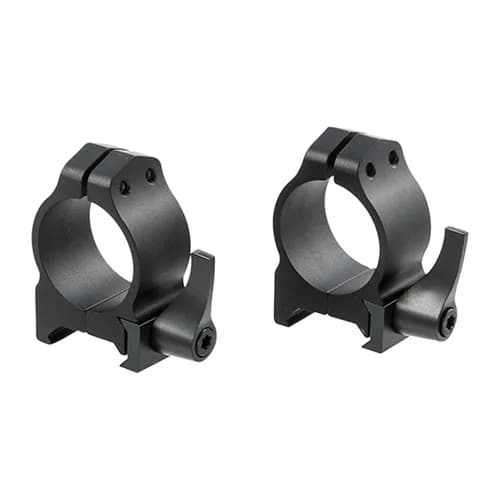 1" Low (0.25") QD Rings Black - photo 3