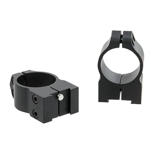 1" Medium Matte Black Tikka Rings - photo 2
