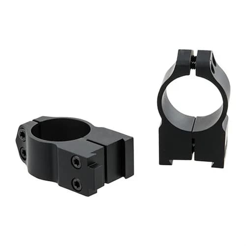 1" High (1.035") 19mm Dovetail Rings, Black