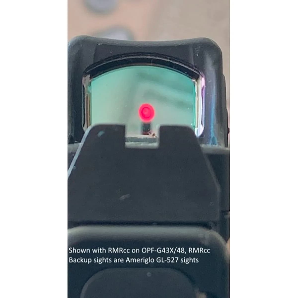 Adapter Plate For Trijicon RMRcc Fits Glock 43/48 - photo 2