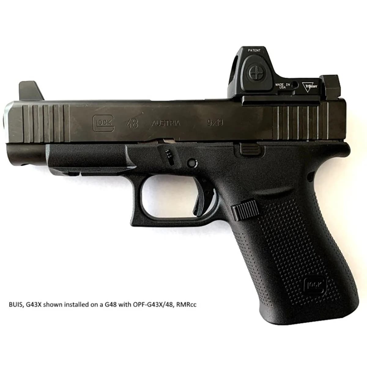 Adapter Plate For Trijicon RMRcc Fits Glock 43/48 - photo 4