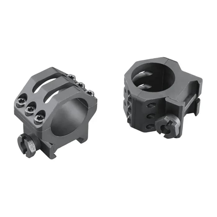 30mm Six-Hole Picatinny Rings, X-High
