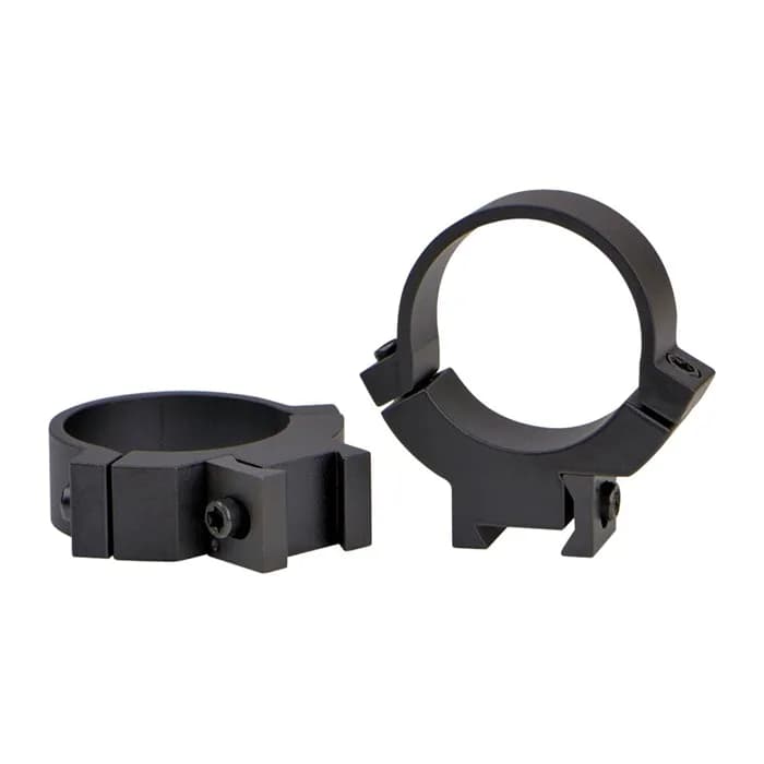 30mm High (1.115") Dovetail Rings, Black