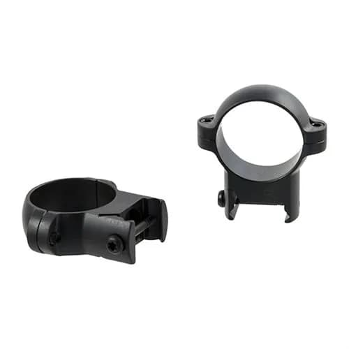 Zee Rings 30mm High Steel Rings Matte Black