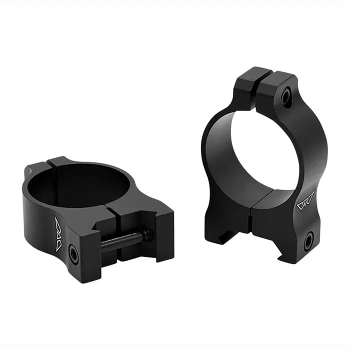 30mm Medium Matte Black Rings