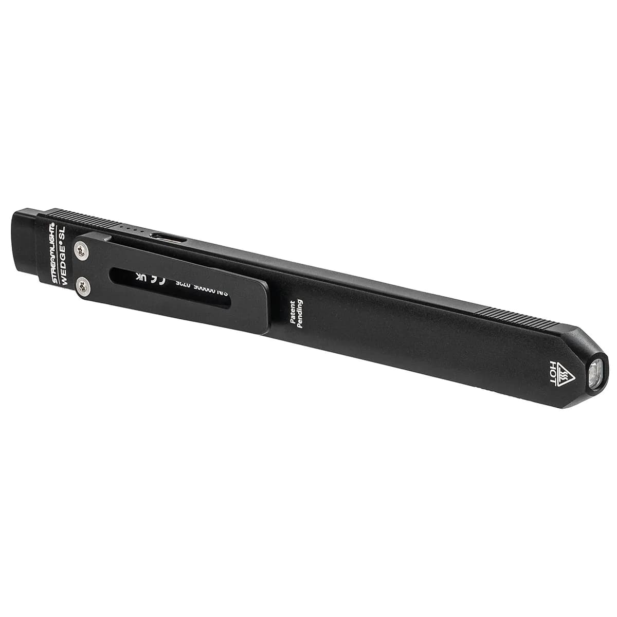 Wedge SL Ultra-Thin EDC Inspection Flashlight Black