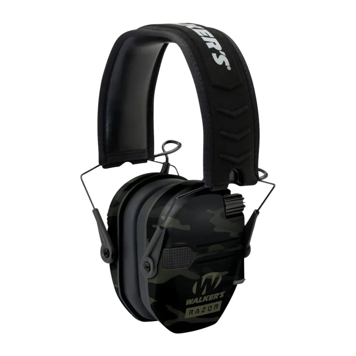 Razor Slim Electronic Muffs, Multicam Black