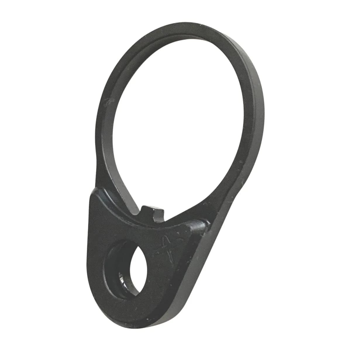Sling Adapter End Plate, Hvy, 1 Socket DLC BLK