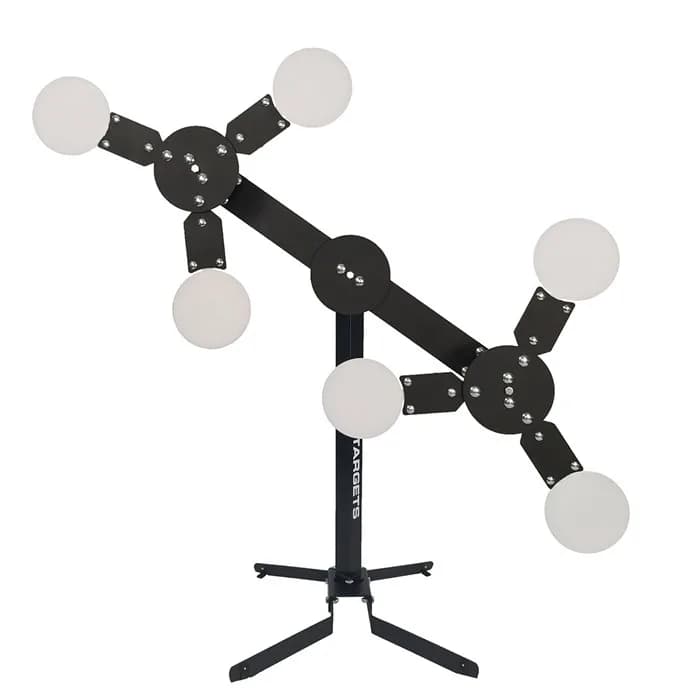 AR500 8" Plate Texas Star Propeller