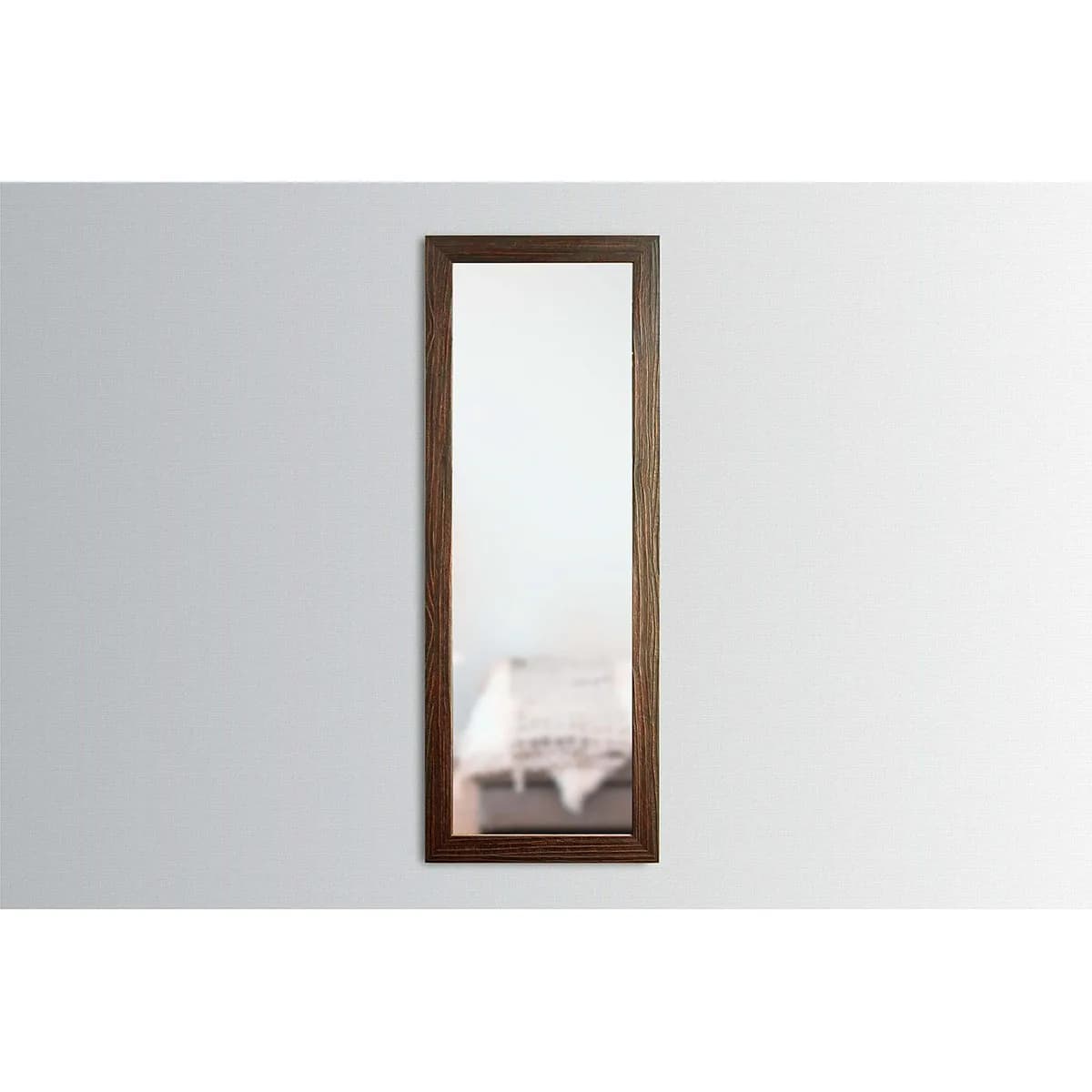 1450 Framed Concealment Mirror Walnut