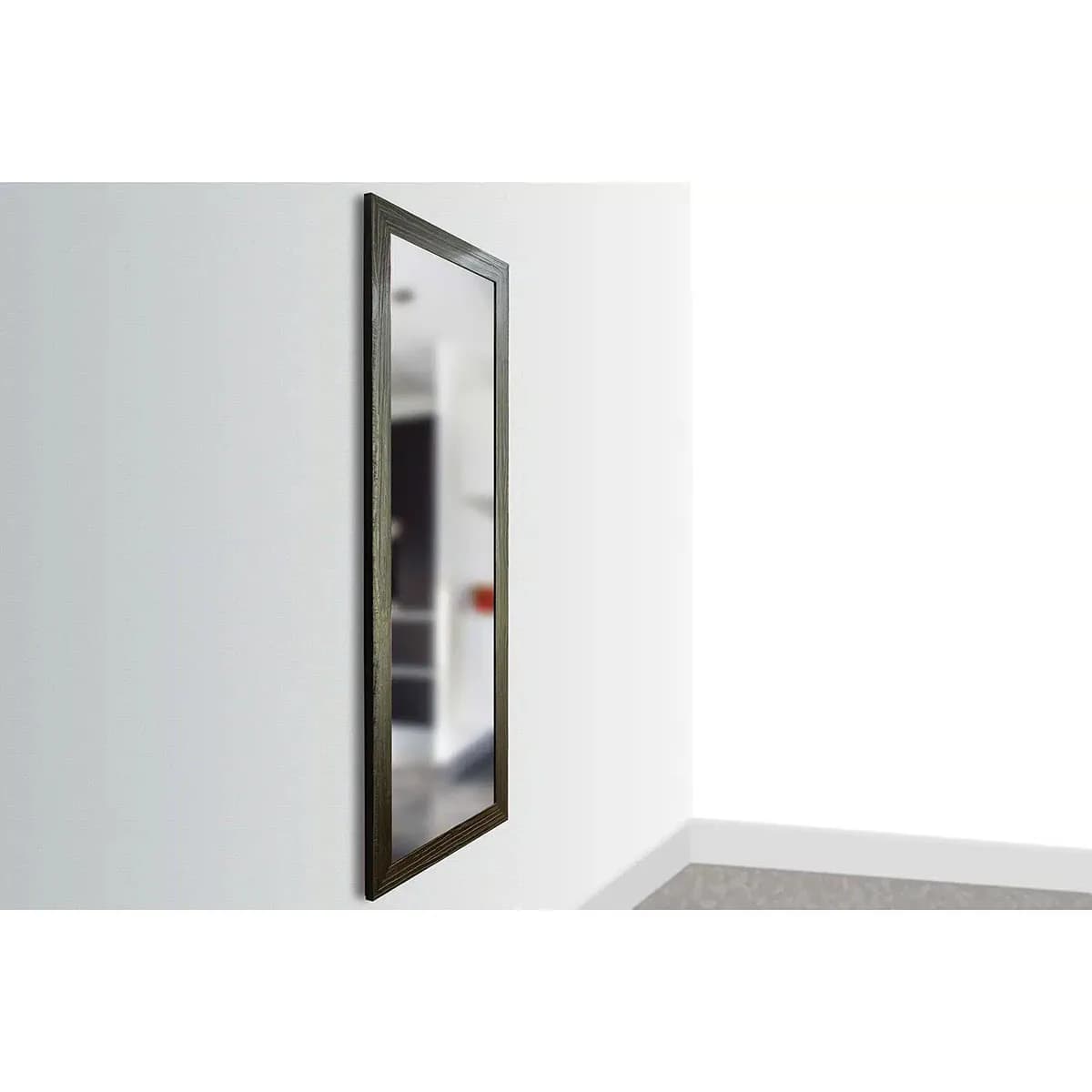 1450 Framed Concealment Mirror Espresso