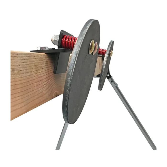 Practice Plate Rack With 8   Plates & Conduit Legs
