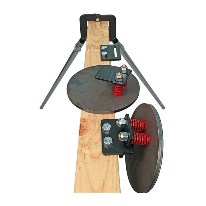 Practice Plate Rack With 8   Plates & Conduit Legs - photo 2