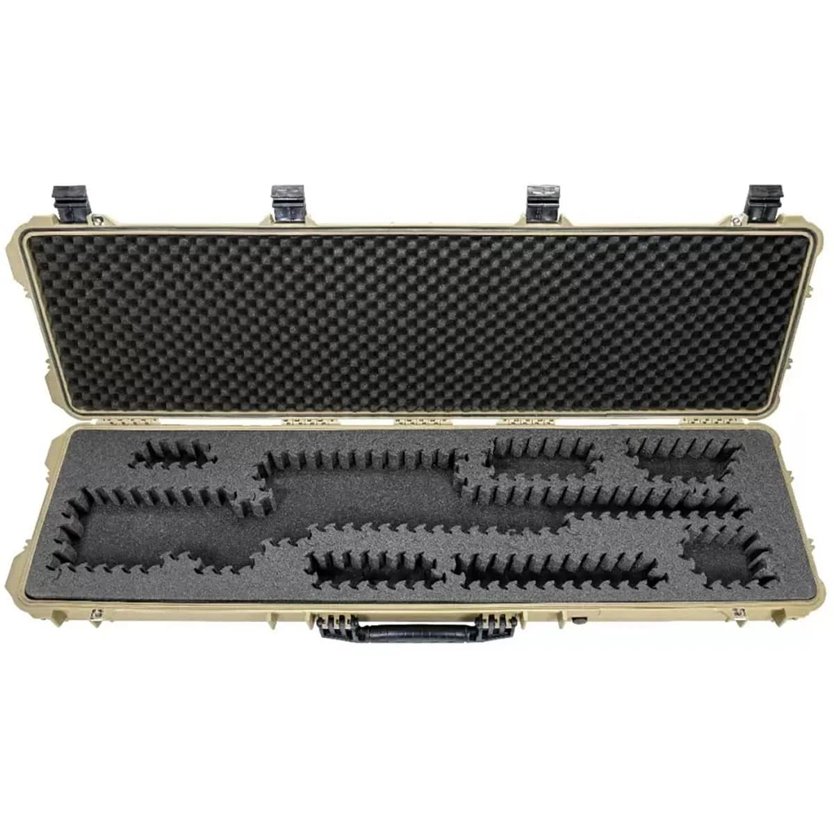 53" Hard Rifle Case w/Ragar Foam Insert Tan - photo 3