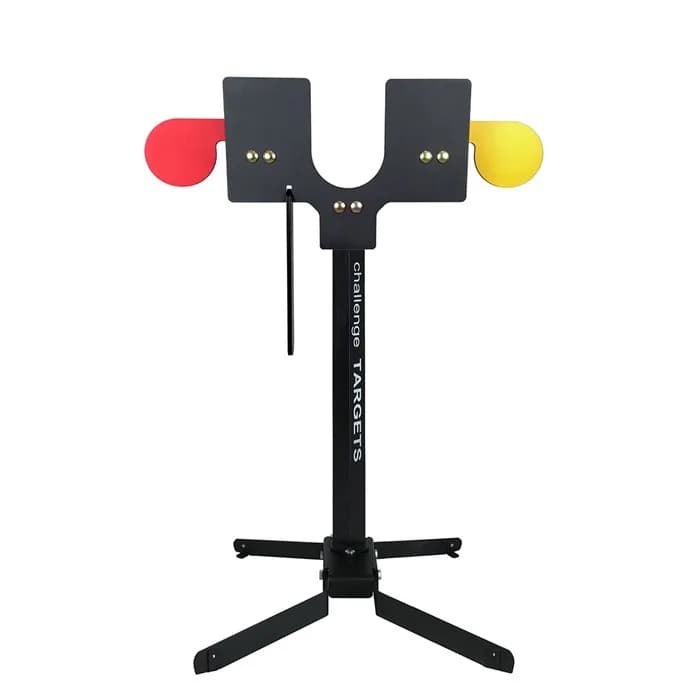 AR500 6" Quick Draw Pistol Target W/ Metal Stand