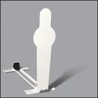 Pepper Popper Target Complete w/Hinged Base