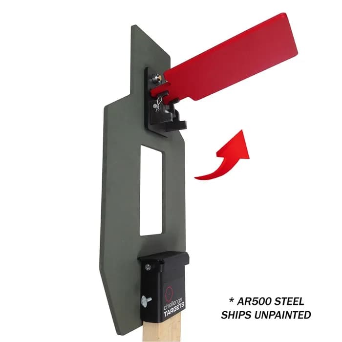 IPSC Rifle Rated Flapper Target-Static Stand - photo 3