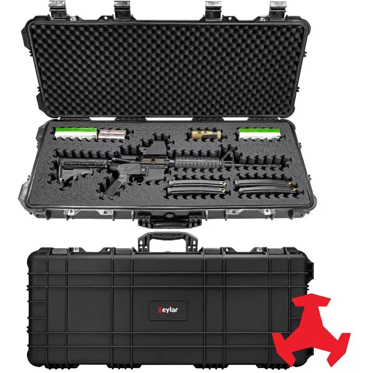 38" Hard Rifle Case w/ Ragar Foam Insert Black - photo 5