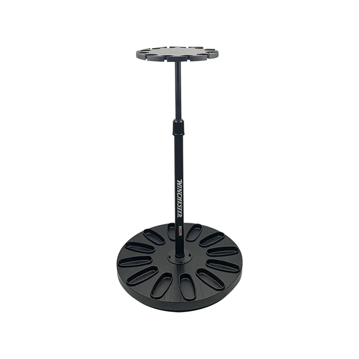 12 Gun Rotating Rack Black
