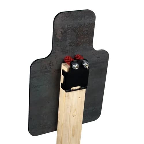 Steel Torso Handgun & Rifle Target with Heavy Base