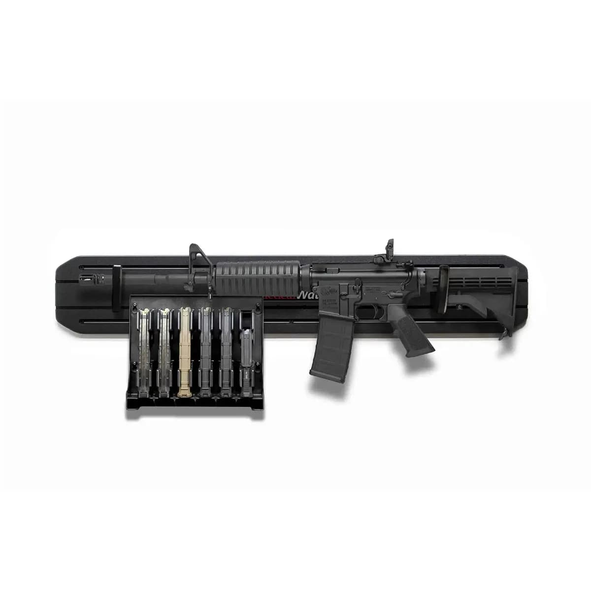 MinMod Rifle Rack w/Mag Pack Hanger for AR-15