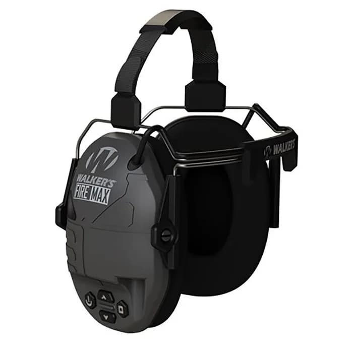 Firemax Digital Muff Behind The Neck Black
