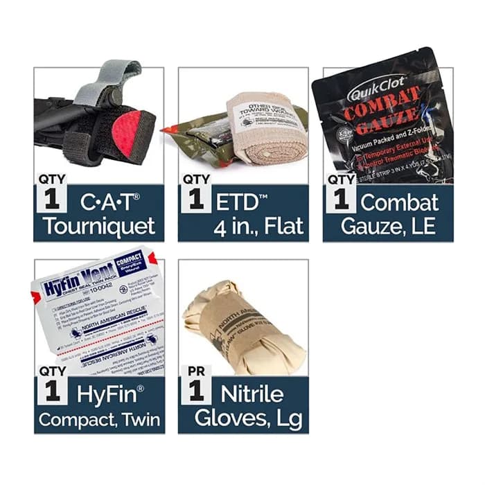 M-FAK Mini First Aid Kit w/Combat Gauze MultiCam - photo 4