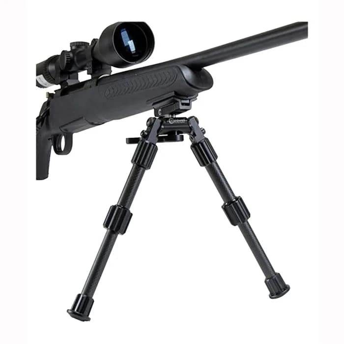 AccuMax Premium 6"-9" Sling Swivel Stud Bipod Black - photo 2